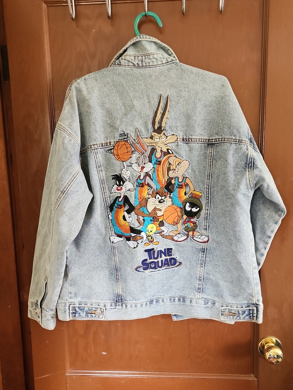 Spacejam Embrodiered Denim Jacket